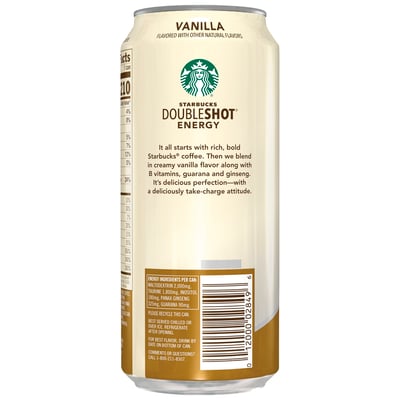 Starbucks Doubleshot® Energy Vanilla Coffee Drink 15 oz cans, 12 Pack photo