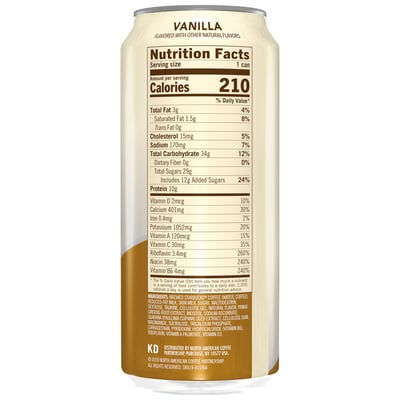 Starbucks Doubleshot® Energy Vanilla Coffee Drink 15 oz cans, 12 Pack photo