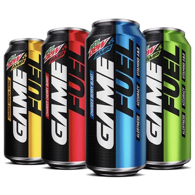 Mtn Dew Amp Game Fuel Charged Variety Pack 16 Fl Oz 12 Ct Cans photo