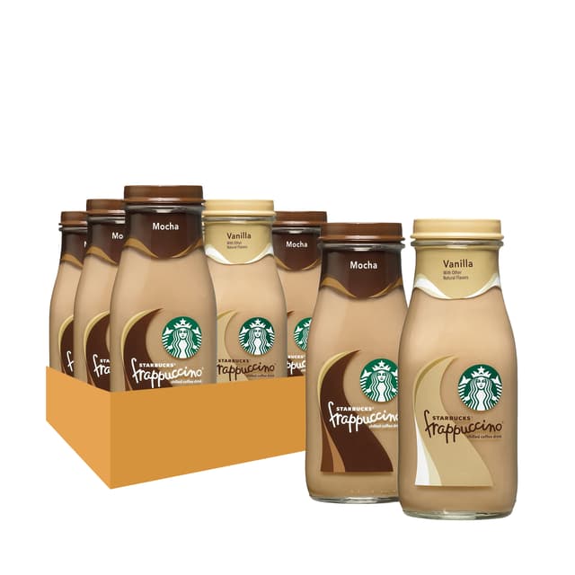 Starbucks Frappuccino Variety Pack 9.5 Fl Oz 15 Ct Bottles